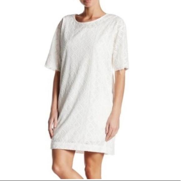 Current/Elliott Dresses & Skirts - NWT Current Elliott the eyelet T-shirt dress